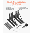 Γωνιακό στήριγμα πύλης VEVOR Στήριγμα Anti Sag Gate Frame Kit Hardware for Stable Gate