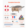VEVOR 82cm Τραπέζι Air Hockey Τραπέζι 4-σε-1 Combo Παιχνίδι Ποδόσφαιρο Πινγκ Πονγκ Μπιλιάρδο