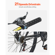 VEVOR 29" ποδήλατο βουνού MTB ποδήλατο Shimano 21 ταχυτήτων μπροστινό δισκόφρενο ανάρτησης