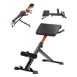 VEVOR Roman Chair Back Extension Πάγκος Hyperextension Ρυθμιζόμενο Αναδιπλούμενο Γυμναστήριο