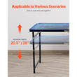 VEVOR 2,4 m Φορητό Beer Pong Tailgate Επιτραπέζιο Party Game Λαβή μεταφοράς LED