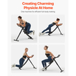 Εξοπλισμός μηχανήματος προπόνησης VEVOR AB Home Gym Core Abdominal Trainers Ρυθμιζόμενοι