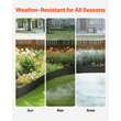 VEVOR Steel Landscape Edge 6 Packs 40 x 8in Ανθεκτικό στη σκουριά για Yard Black