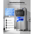 VEVOR Commercial Ice Maker 360 lbs/Day Self-Cleaning Ice Machine - Head Only