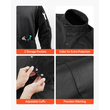 VEVOR FR Μπουφάν συγκόλλησης XXL Size Heavy Duty Δέρμα αγελάδας & 9oz FR βαμβάκι