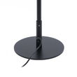 GloboStar® DALUMA 60470 Επιδαπέδιο Φωτιστικό LED CCT 24W 2640lm 200° AC 220-240V - Εναλλαγή Φωτισμού μέσω On/Off All In One Ψυχρό 6000k+Φυσικό 4500k+Θερμό 2700k Μ18 x Π18 x Υ160cm - Μαύρο - 3 Χρόνια Εγγύηση