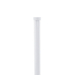 GloboStar® DALUMA 60471 Επιδαπέδιο Φωτιστικό LED CCT 24W 2640lm 200° AC 220-240V - Εναλλαγή Φωτισμού μέσω On/Off All In One Ψυχρό 6000k+Φυσικό 4500k+Θερμό 2700k Μ18 x Π18 x Υ160cm - Λευκό - 3 Χρόνια Εγγύηση