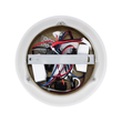 GloboStar® LADY-R 60940 Μοντέρνο Φωτιστικό Τοίχου - Απλίκα Ξενοδοχείου Bed Side LED 6W 600lm 36° & 360° AC 220-240V - Reading Light & Κρυφός Φωτισμός - Φορτιστής USB 3A - Φ15 x Υ7cm - Φυσικό Λευκό 4500K - Χρυσό Βούρτσας - 3 Χρόνια Εγγύηση