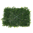 GloboStar® 78407 Artificial - Συνθετικό Τεχνητό Διακοσμητικό Πάνελ Φυλλωσιάς - Κάθετος Κήπος Ίληξ - Νάνος Φτέρη - Κοράλι - Κουφέα Πράσινο Μ60 x Υ40 x Π10cm