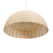 GloboStar® MONTANA 02380 Boho Κρεμαστό Φωτιστικό Καμπάνα Μονόφωτο 1 x E27 IP20 Μπεζ Ξύλο - Μ120 x Π120 x Υ60cm GloboStar® MONTANA 02380 Boho Κρεμαστό Φωτιστικό Καμπάνα Μονόφωτο 1 x E27 IP20 Μπεζ Ξύλο - Μ120 x Π120 x Υ60cm