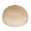 GloboStar® MONTANA 02380 Boho Κρεμαστό Φωτιστικό Καμπάνα Μονόφωτο 1 x E27 IP20 Μπεζ Ξύλο - Μ120 x Π120 x Υ60cm GloboStar® MONTANA 02380 Boho Κρεμαστό Φωτιστικό Καμπάνα Μονόφωτο 1 x E27 IP20 Μπεζ Ξύλο - Μ120 x Π120 x Υ60cm