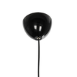 GloboStar® VIVIDUS 202-0029 Μοντέρνο Κρεμαστό Φωτιστικό Ανάρτηση Μονόφωτο 1 x E27 IP20 Μαύρο  - Μ30 x Π30 x Υ70cm