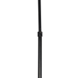 GloboStar® LATTICE 203-0016 Μοντέρνο Κρεμαστό Φωτιστικό Ράγα Πολύφωτο 6 x E27 IP20 Μαύρο & Μπρούτζινο Μέταλλο με Mελί Γυαλί - Μ120 x Π15 x Υ32cm
