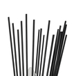 GloboStar® HORN 203-0043 Vintage Επιτοίχιο Φωτιστικό Απλίκα Δίφωτο 2 x E14 IP20 Μαύρο Μέταλλο - Μ14 x Π17 x Υ44.5cm