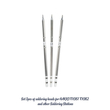 GloboStar® 79949 Drillpro T12 ΣΕΤ 3 Κεφαλών για Κολλητήρι - Σταθμού Συγκόλλησης Συμβατές με Μοντέλα HAKKO FX951 & FX952 και για Άλλα Μοντέλα