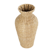 GloboStar® Artificial Garden HAVANA 21229 Διακοσμητικό Πλεκτό Καλάθι - Κασπώ Γλάστρα - Flower Pot Μπεζ Π29 x M29 x Υ57cm