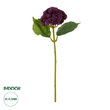 GloboStar® Artificial Garden HOT PINK SEDUM BRANCH 21344 Τεχνητό Διακοσμητικό Κλαδί Ροζ Σέδο Y38cm