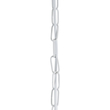 GloboStar® LARKIN 01174 Vintage Κρεμαστό Φωτιστικό Καμπάνα Μονόφωτο 1 x E27 IP20 Λευκό Μέταλλο - Μ30 x Π30 x Y28cm