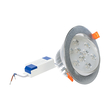 GloboStar® ANTHY 01104 Φωτιστικό Τοίχου - Απλίκα LED Χάλκινο AC 220-240V IP44 - Μ15.2 x Π13.4 x Υ15.2cm - 2 Xρόνια Εγγύηση