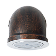 GloboStar® ANTHY 01104 Φωτιστικό Τοίχου - Απλίκα LED Χάλκινο AC 220-240V IP44 - Μ15.2 x Π13.4 x Υ15.2cm - 2 Xρόνια Εγγύηση