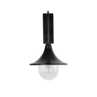 GloboStar® ANNIEL 01123 Vintage Επιτοίχιο Φωτιστικό Απλίκα Μονόφωτο 1 x E27 IP20 Μαύρο Μέταλλο - Μ27 x Π40 x Υ56cm