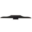 GloboStar® CHARME 01302 Μοντέρνο Επιτοίχιο Φωτιστικό Απλίκα Up / Down Δίφωτο 2 x E27 IP20 Μαύρο με Χρυσό Μέταλλο - Μ5.5 x Π8 x Υ60cm