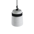 GloboStar® TRIBECA 01320 Μοντέρνο Κρεμαστό Φωτιστικό Καμπάνα Μονόφωτο 1 x E27 IP20 Γκρι Τσιμέντο - Μ20 x Π20 x Υ26cm