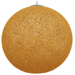 GloboStar® OCEANA 01361 Boho Κρεμαστό Φωτιστικό Μπάλα Μονόφωτο 1 x E27 IP20 Μπεζ & Χρυσό Σχοινί - Μ60 x Π60 x Υ60cm