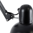 GloboStar® AUDREY 01468 Vintage Επιδαπέδιο Φωτιστικό Μονόφωτο 1 x E27 IP20 Μαύρο Μέταλλο - Μ15 x Π15 x Υ190cm