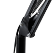 GloboStar® AUDREY 01468 Vintage Επιδαπέδιο Φωτιστικό Μονόφωτο 1 x E27 IP20 Μαύρο Μέταλλο - Μ15 x Π15 x Υ190cm