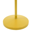 GloboStar® AUDREY 01472 Μοντέρνο Επιδαπέδιο Φωτιστικό Μονόφωτο 1 x E27 IP20 Κίτρινο Αλουμίνιο - Μ15 x Π15 x Υ190cm