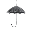 GloboStar® UMBRELLA 01407 Vintage Κρεμαστό Φωτιστικό Φιγούρα Πολύφωτο 5 x E27 IP20 Ασημί Μέταλλο - Μ60 x Π60 x Y65cm