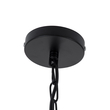 GloboStar® BELLE 01597 Vintage Κρεμαστό Φωτιστικό Πλέγμα Μονόφωτο 1 x E27 IP20 Μπεζ Σχοινί - Μ56 x Π56 x Y58cm