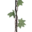 GloboStar® LIBELLULA 01642 Vintage Κρεμαστό Φωτιστικό Φιγούρα Μονόφωτο 1 x E27 IP20 Χάλκινο Μέταλλο με Πράσινο Πλαστικό - Μ48 x Π38 x Y40cm