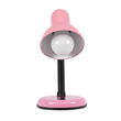 GloboStar® STUDENT PINK 01534 Μοντέρνο Επιτραπέζιο Φωτιστικό Γραφείου Μονόφωτο 1 x E27 Ροζ με Λευκό Μεταλλικό με Διακόπτη ΟN/OFF Καμπάνα Φ12 x Υ32cm