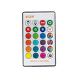 GloboStar® 76067 Σποτ LED GU10 MR16 5W 350lm 120° AC 220-240V IP20 Φ5 x Υ5.8cm - Εναλλαγή Φωτισμού μέσω Τηλεχειριστηρίου RGB & Θερμό Λευκό 2700K - Dimmable - 2 Χρόνια Εγγύηση