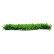 GloboStar® 78411 Artificial - Συνθετικό Τεχνητό Διακοσμητικό Πάνελ Φυλλωσιάς - Κάθετος Κήπος Τριφύλλι - Νάνος Φτέρη Πράσινο Μ60 x Υ40 x Π8cm