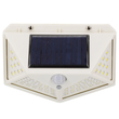 GloboStar® 71498 Αυτόνομο Ηλιακό Φωτιστικό LED SMD 10W 1000lm με Ενσωματωμένη Μπαταρία 1200mAh - Φωτοβολταϊκό Πάνελ με Αισθητήρα Ημέρας-Νύχτας και PIR Αισθητήρα Κίνησης Αδιάβροχο IP65 Ψυχρό Λευκό 6000K