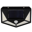GloboStar® 71499 Αυτόνομο Ηλιακό Φωτιστικό LED SMD 10W 1000lm με Ενσωματωμένη Μπαταρία 1200mAh - Φωτοβολταϊκό Πάνελ με Αισθητήρα Ημέρας-Νύχτας και PIR Αισθητήρα Κίνησης Αδιάβροχο IP65 Ψυχρό Λευκό 6000K