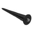 GloboStar® 75584 Προβολάκι Κήπου Καρφωτό - Δαπέδου Bridgelux COB LED 10W 1000lm 35° DC 12V Αδιάβροχο IP67 Ultra Θερμό Λευκό 2200K Dimmable