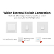 GloboStar® 80045 SONOFF ZBMINI-R3 - Zigbee Wireless Smart Switch Two Way Dual Relay - 2 Output Channel