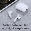 GloboStar® 87051 JOYROOM Originals JR-T03S TWS Earphones με Θήκη Φόρτισης True Wireless Bluetooth V5.0 Binaural Συμβατό με iOS & Android Μαύρο