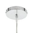 GloboStar® MANGEA 00717 Boho Κρεμαστό Φωτιστικό Πλέγμα Μονόφωτο 1 x E27 IP20 Μπεζ Ξύλο - Μ100 x Π100 x Υ59cm