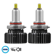 GloboStar® 82070 HB4 9006 360° Line Extreme KIT Βασικού Φωτισμού Αυτοκινήτου & Φορτηγού 3rd Generation Can-Bus Extreme Truck Series LED CREE CXB COB 120W 16800lm DC 9-32V Αδιάβροχο IP66 Ψυχρό Λευκό 6000K