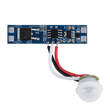 GloboStar® SENSOR-PROFILE 70692 Mini PIR Ανιχνευτής-Αισθητήρας Κίνησης Modular για Προφίλ Αλουμινίου - DC 5-24V 1 x 8A 192W - Max 8A 192W - IP20 - Γωνία Ανίχνευσης 180° & Απόσταση Ανίχνευσης 3 Μέτρα με 30 Sec Χρόνο Αναμονής -  Μ4.3 x Π1 x Υ1.5cm - 2 Χρόνια Εγγύηση