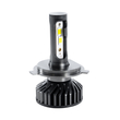 GloboStar® 82022 H4 F2 Line KIT Βασικού Φωτισμού Αυτοκινήτου & Φορτηγού 3rd Generation Can-Bus Series LED CREE CXB COB 30/60W 7000lm DC 12V Αδιάβροχο IP65 Ψυχρό Λευκό 6000K