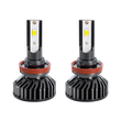 GloboStar® 82027 H11 F2 Line KIT Βασικού Φωτισμού Αυτοκινήτου & Φορτηγού 3rd Generation Can-Bus Series LED CREE CXB COB 30/60W 7000lm DC 12V Αδιάβροχο IP65 Ψυχρό Λευκό 6000K
