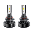 GloboStar® 82029 HB3 9005 F2 Line KIT Βασικού Φωτισμού Αυτοκινήτου & Φορτηγού 3rd Generation Can-Bus Series LED CREE CXB COB 30/60W 7000lm DC 12V Αδιάβροχο IP65 Ψυχρό Λευκό 6000K