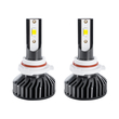 GloboStar® 82030 HB4 9006 F2 Line KIT Βασικού Φωτισμού Αυτοκινήτου & Φορτηγού 3rd Generation Can-Bus Series LED CREE CXB COB 30/60W 7000lm DC 12V Αδιάβροχο IP65 Ψυχρό Λευκό 6000K