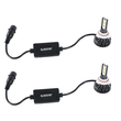 GloboStar® 82030 HB4 9006 F2 Line KIT Βασικού Φωτισμού Αυτοκινήτου & Φορτηγού 3rd Generation Can-Bus Series LED CREE CXB COB 30/60W 7000lm DC 12V Αδιάβροχο IP65 Ψυχρό Λευκό 6000K